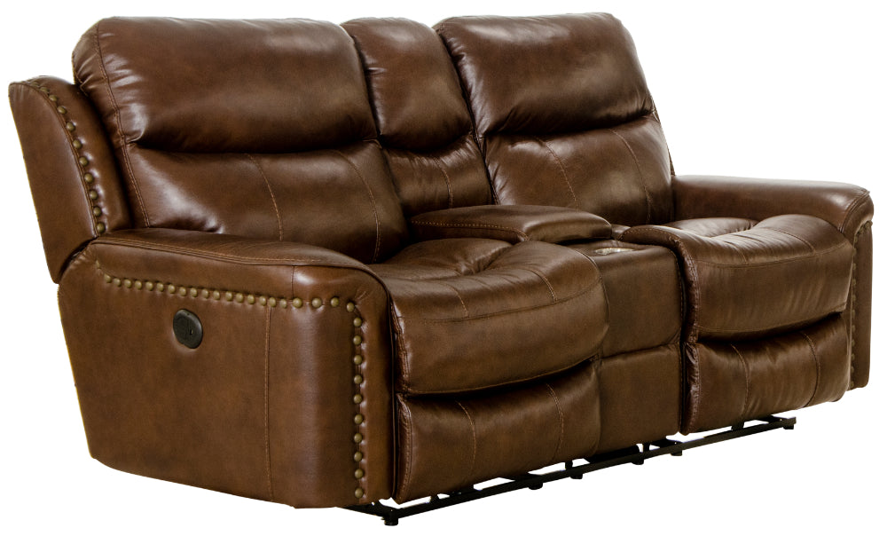 Catnapper - Ceretti 2 Piece Power Reclining Sofa Set in Brown - 64881-889-BROWN