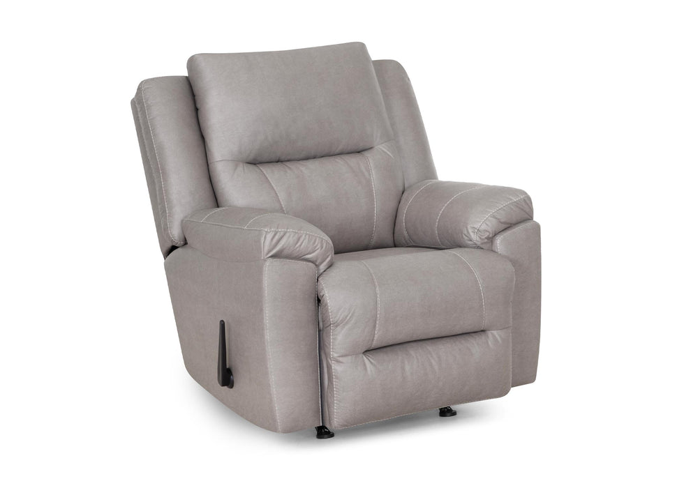 Franklin Furniture - 616 Ransom Power Recline/Rocker Single Seat w/ Integrated USB Port in Astrid Stone - 6516