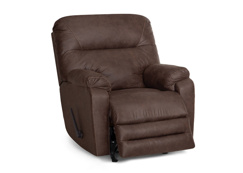Franklin Furniture - 625 Holden Rocker Recliner in Osbourne Walnut - 6525-WALNUT - GreatFurnitureDeal
