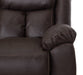 Franklin Furniture - 653 Warner Rocker Recliner in Duvall Coffee - 6553-COFFEE - GreatFurnitureDeal