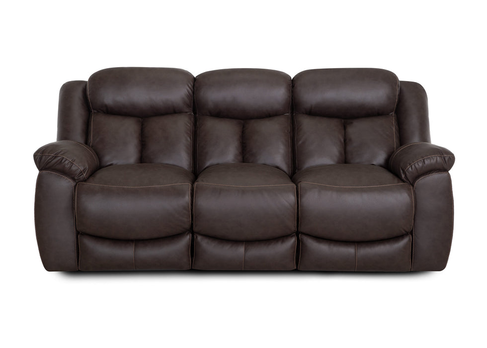 Franklin Furniture - 653 Warner Reclining Sofa in Duvall Coffee - 65342-COFFEE - GreatFurnitureDeal