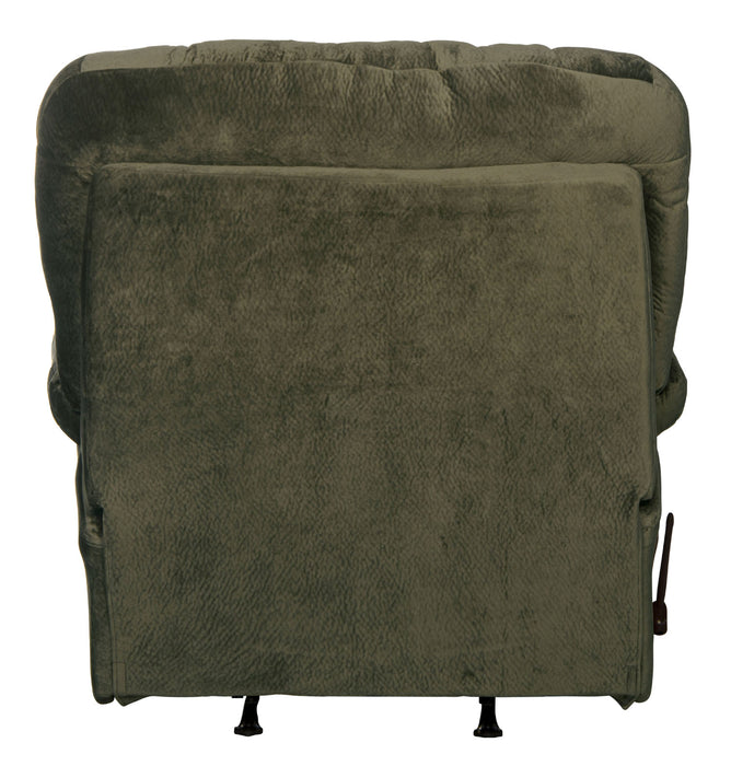 Catnapper - Cloud 12 Chaise Rocker Recliner in Sage - 6541-2-SAGE - GreatFurnitureDeal