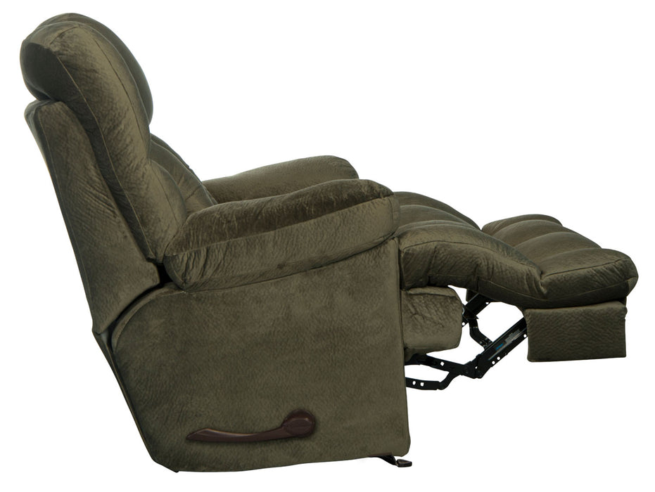 Catnapper - Cloud 12 Power Lay Flat Chaise Recliner in Sage - 6541-7-SAGE