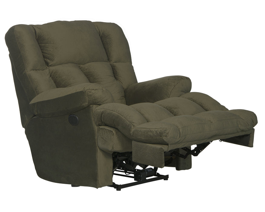 Catnapper - Cloud 12 Power Lay Flat Chaise Recliner in Sage - 6541-7-SAGE - GreatFurnitureDeal