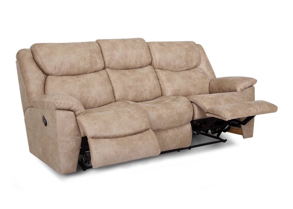 Franklin Furniture - Trooper Dual Power Reclining Sofa w/ Integrated USB Port in Portobello - 65442-83-PORT