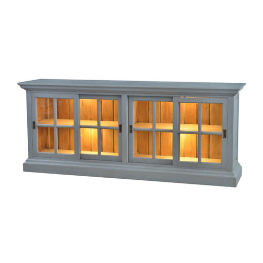 Bramble - Julia English Media Cabinet w/ 2 LED - BR-65734 - GreatFurnitureDeal