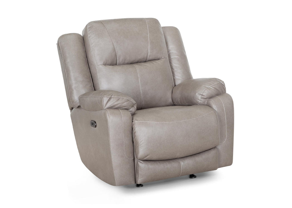 Franklin Furniture - 682 Culver Power Rocker Recliner w/ Power Headrest & USB in Rogue Sterling - 6582-STERLING
