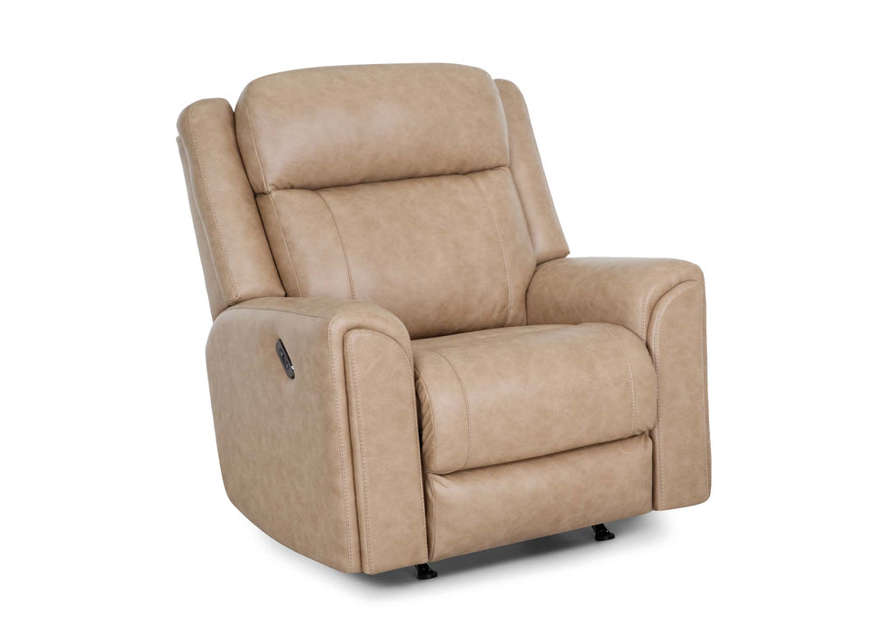 Franklin Furniture - 693 Parker 3 Piece Power Reclining Sofa Set in Duvall Sand - 69347-62-69335-62-6593-30-SAND