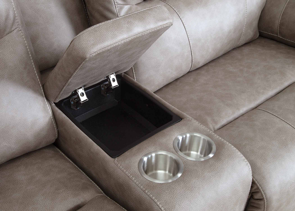 Franklin Furniture - 659 Davenport 6 Piece Power Sectional Sofa w/Integrated USB Port in Duvall Greige - 65901-82-65977-65907-65999-65903-65902-82 - GreatFurnitureDeal