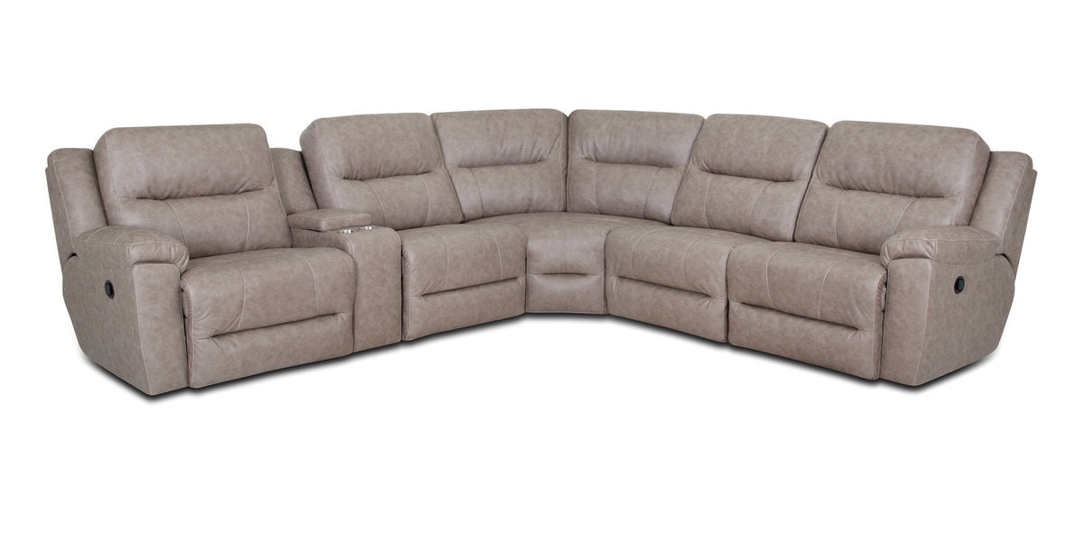 Franklin Furniture - 659 Davenport 6 Piece Sectional Sofa in