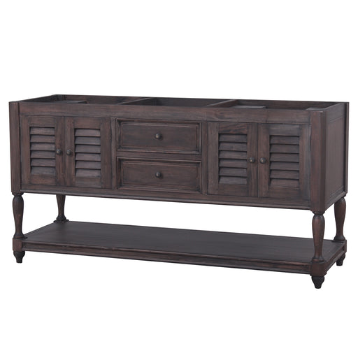 Bramble - Cottage Master Vanity w/o Marble Top & Sink - BR-66075 - GreatFurnitureDeal