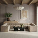 Meridian Furniture - Rummi Beige Velvet Performance Fabric Upholstered 10pc. Sectional - 660Beige-Sec10A - GreatFurnitureDeal