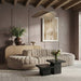 Meridian Furniture - Rummi Beige Velvet Performance Fabric Upholstered 8pc. Sectional - 660Beige-Sec8B - GreatFurnitureDeal