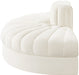 Meridian Furniture - Rummi Cream Velvet Performance Fabric Upholstered 2pc. Sofa - 660Cream-2RC - GreatFurnitureDeal