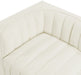 Meridian Furniture - Rummi Cream Velvet Performance Fabric Upholstered 2pc. Loveseat - 660Cream-S68 - GreatFurnitureDeal