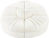 Meridian Furniture - Rummi Cream Velvet Performance Fabric Upholstered 6pc. Sectional - 660Cream-Sec6C - GreatFurnitureDeal