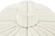 Meridian Furniture - Rummi Cream Velvet Performance Fabric Upholstered 6pc. Sectional - 660Cream-Sec6C - GreatFurnitureDeal