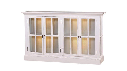 Bramble - Cape Cod Media Stand w/ 4 LED - BR-66276 - GreatFurnitureDeal
