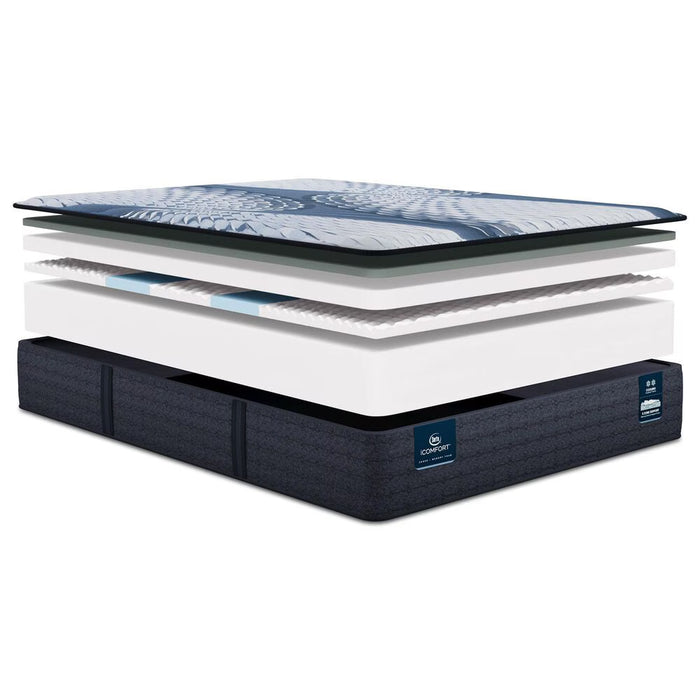 Serta Mattress - iComfort Iona Medium Cal King Mattress Set - ICF 24 IONA MD TT-CAL KING-SET - GreatFurnitureDeal