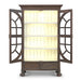 Bramble - Lambeth Glass Cabinet w/ 8 LED - BR-66356 - GreatFurnitureDeal