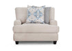 Franklin Furniture - 992 Nori Chair and a Half with Matching Ottoman in Eugene Hemp - 99288-HEMP-99218-HEMP - GreatFurnitureDeal