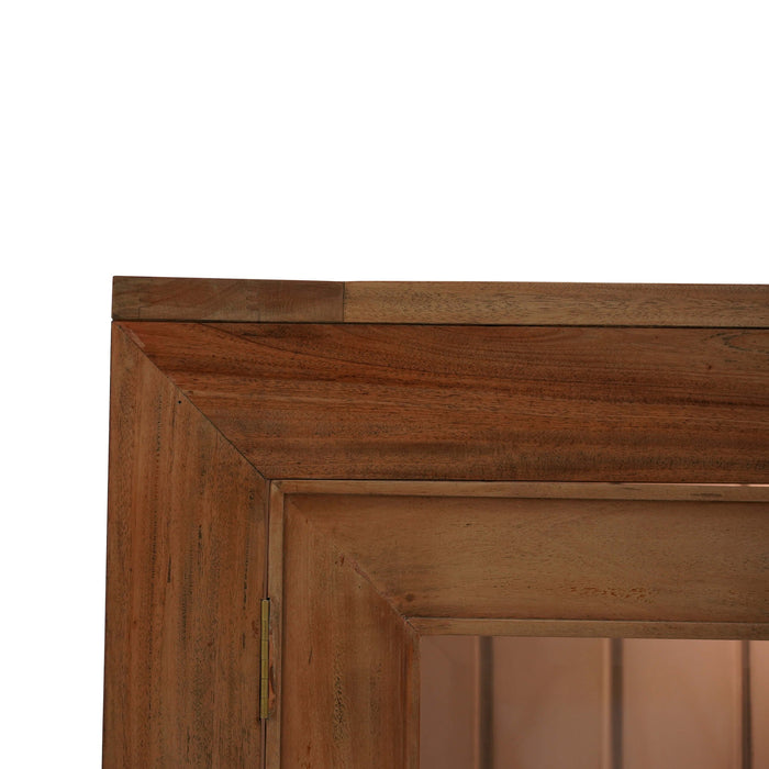 Bramble - Fleet 4 Door Sideboard w/ Glass w/ LED - BR-66622 - GreatFurnitureDeal