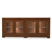 Bramble - Fleet 4 Door Sideboard w/ Glass w/ LED - BR-66622 - GreatFurnitureDeal