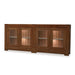 Bramble - Fleet 4 Door Sideboard w/ Glass w/ LED - BR-66622 - GreatFurnitureDeal