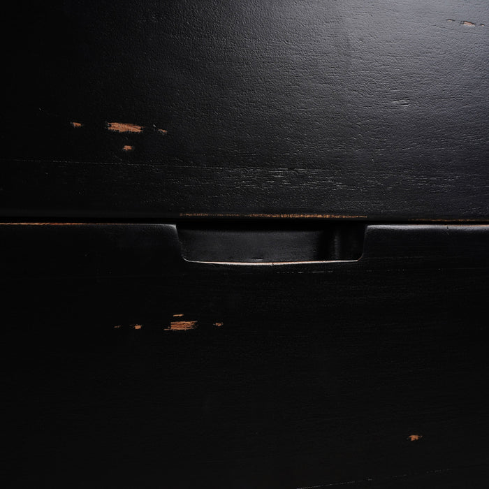 Bramble - Richmond 4 Door Sideboard w/ Glass w/ 2 LED - BR-66624 - GreatFurnitureDeal