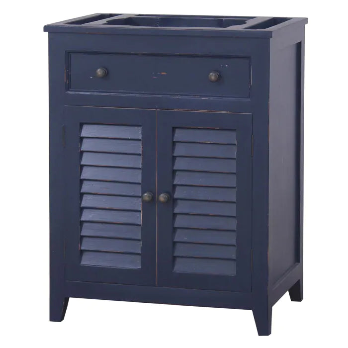 Bramble - Shutter Vanity w/o Marble Top & Sink - BR-66691 - GreatFurnitureDeal