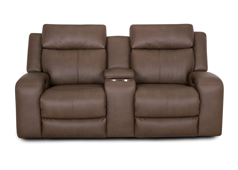 Franklin Furniture - 667 Winston 2 Piece Power Reclining Sofa Set in Detroit Taupe - 66747-66735-TAUPE