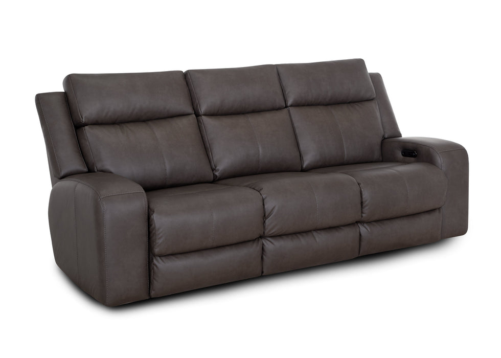Franklin Furniture - 667 Winston 3 Piece Power Reclining Sofa Set in Detroit Smoke - 66747-66735-6567