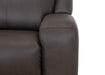 Franklin Furniture - 667 Winston Power Reclining Console Loveseat w/ Power Headrest, Storage, Cupholders & USB in Detroit Smoke - 66735 - GreatFurnitureDeal