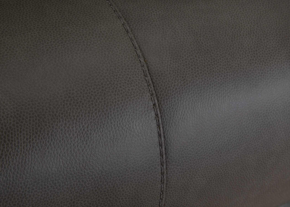 Franklin Furniture - 667 Winston Power Reclining Sofa Dual Seat AIR MASSAGE w/Integrated USB-A/C in Detroit Smoke - 66747-62