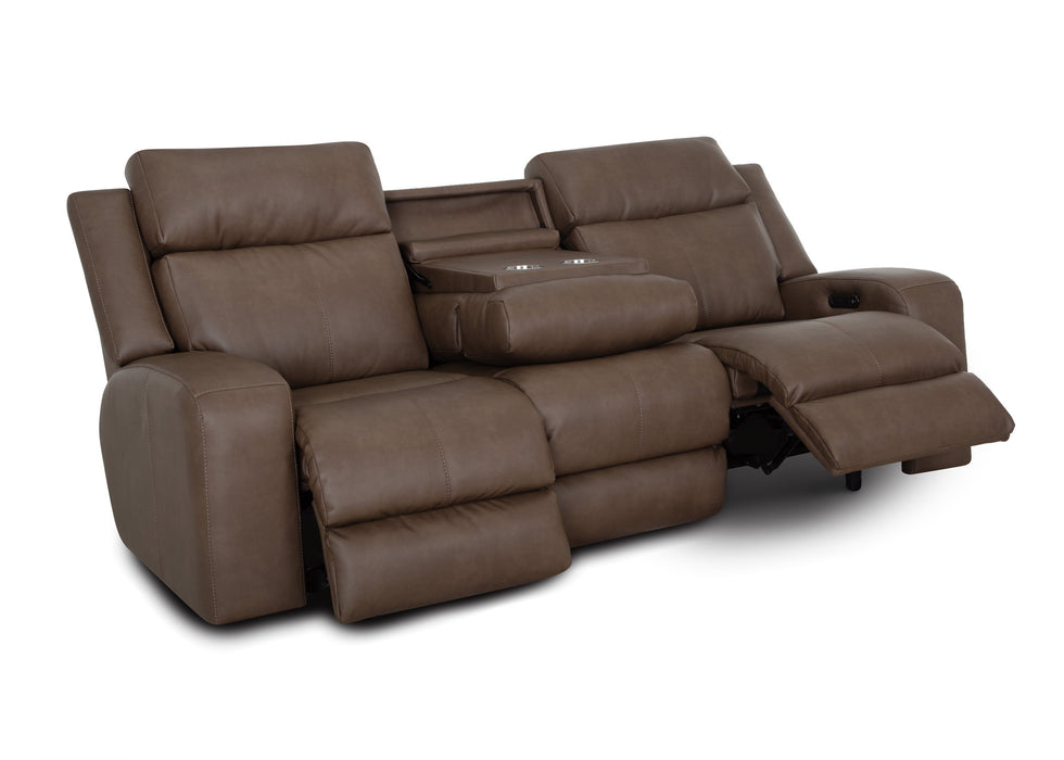 Franklin Furniture - 667 Winston 2 Piece Power Reclining Sofa Set in Detroit Taupe - 66747-66735-TAUPE