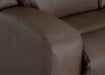 Franklin Furniture - 667 Winston 2 Piece Power Reclining Sofa Set Dual Seat AIR MASSAGE in Detroit Taupe - 66747-62-66735-62-TAUPE - GreatFurnitureDeal