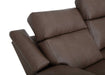 Franklin Furniture - 667 Winston 2 Piece Power Reclining Sofa Set Dual Seat AIR MASSAGE in Detroit Taupe - 66747-62-66735-62-TAUPE - GreatFurnitureDeal