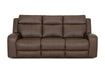 Franklin Furniture - 667 Winston 2 Piece Power Reclining Sofa Set Dual Seat AIR MASSAGE in Detroit Taupe - 66747-62-66735-62-TAUPE - GreatFurnitureDeal