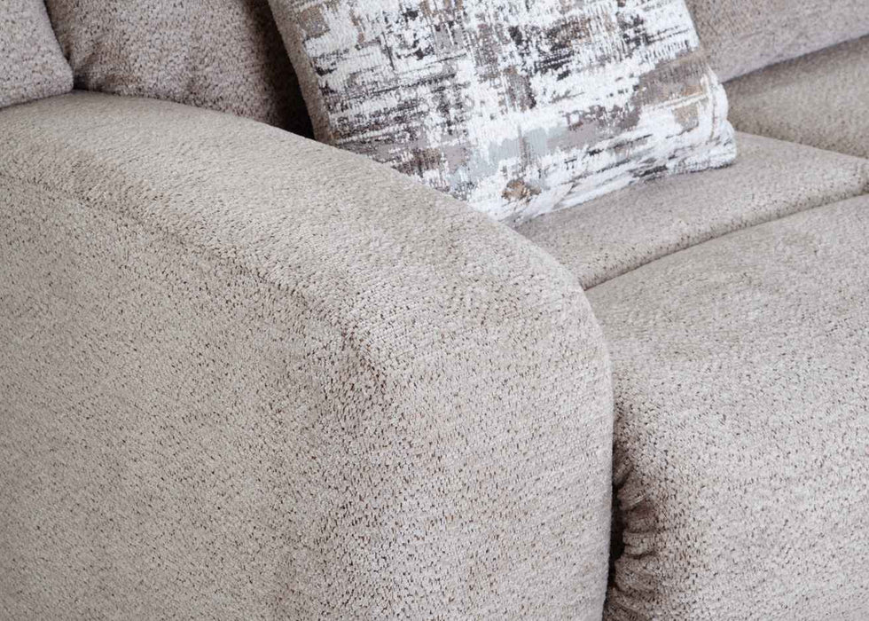 Franklin Furniture - 668 Logan 3 Piece Power Reclining Sofa Set in Dolby Storm - 66847-62-66835-62-6568-30-STORM - GreatFurnitureDeal