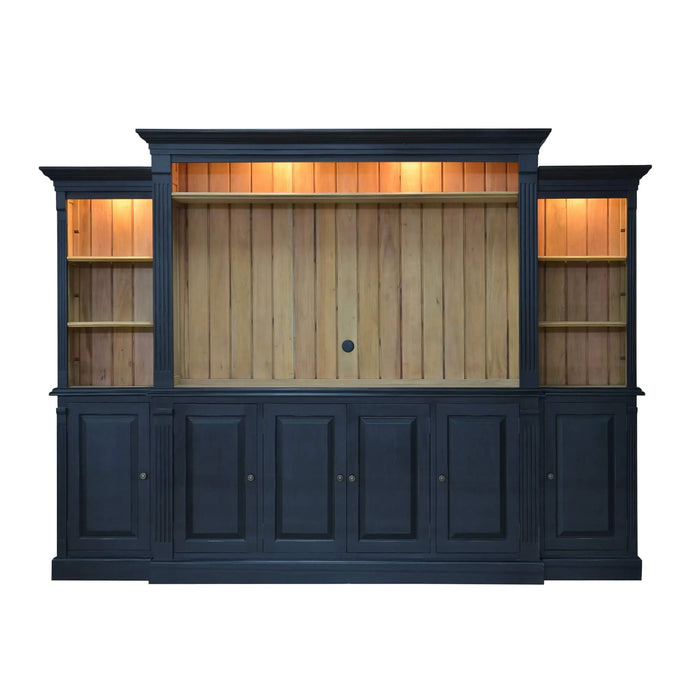 Bramble - French Hens Media Cabinet w/ 4 LED - BR-67016 - GreatFurnitureDeal