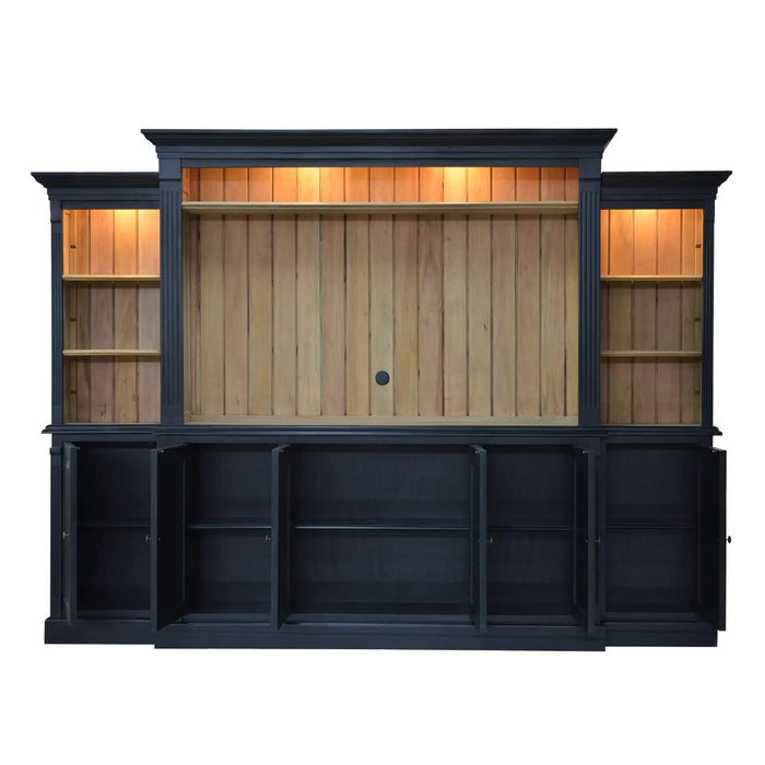 Bramble - French Hens Media Cabinet w/ 4 LED - BR-67016 - GreatFurnitureDeal