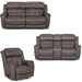 Franklin Furniture - 671 Corwin 3 Piece Reclining Sofa Set in Dakota Grey - 67143-134-6571-GREY - GreatFurnitureDeal