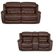 Franklin Furniture - 671 Corwin 2 Piece Power Reclining Sofa Set in Dakota Brown - 67143-83-BROWN-2SET - GreatFurnitureDeal