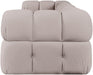 Meridian Furniture - Orin Beige Velvet Performance Fabric Upholstered 3 pc. Sofa - 671Beige-S3A - GreatFurnitureDeal