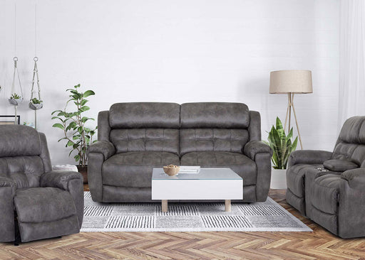 Franklin Furniture - Corwin 3 Piece Power Reclining Living Room Set in Cash Smoke - 67143-83-34-6571-BJ-SMOKE