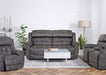 Franklin Furniture - Corwin 3 Piece Reclining Living Room Set in Cash Smoke - 67143-134-6571-SMOKE