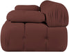 Meridian Furniture - Orin Rose Velvet Performance Fabric Upholstered 2 pc. Sofa - 671Rose-S2B - GreatFurnitureDeal