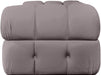 Meridian Furniture - Orin Taupe Velvet Performance Fabric Upholstered 2 pc. Sofa - 671Taupe-S2A - GreatFurnitureDeal