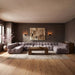 Meridian Furniture - Orin Taupe Velvet Performance Fabric Upholstered 7 pc. Sectional - 671Taupe-Sec7C - GreatFurnitureDeal