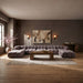 Meridian Furniture - Orin Taupe Velvet Performance Fabric Upholstered 7 pc. Sectional - 671Taupe-Sec7D - GreatFurnitureDeal
